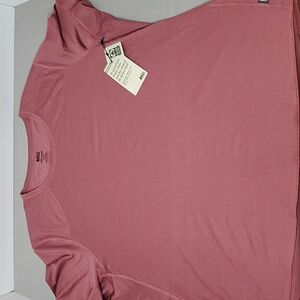 REI Lightweight Base Layer Short-Sleeve Crew, 3X, Rose Currant